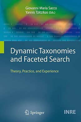 Couverture cartonnée Dynamic Taxonomies and Faceted Search de 