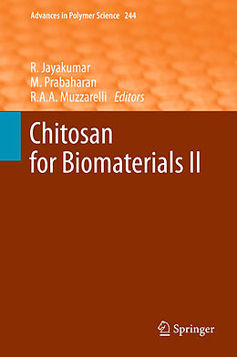 Kartonierter Einband Chitosan for Biomaterials II von 