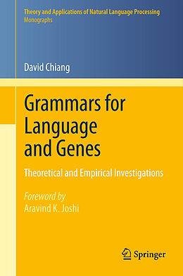 Kartonierter Einband Grammars for Language and Genes von David Chiang