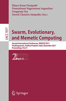 Kartonierter Einband Swarm, Evolutionary, and Memetic Computing, Part II von 