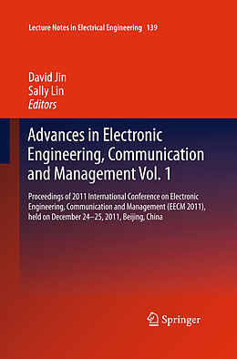 Livre Relié Advances in Electronic Engineering, Communication and Management Vol.1 de 