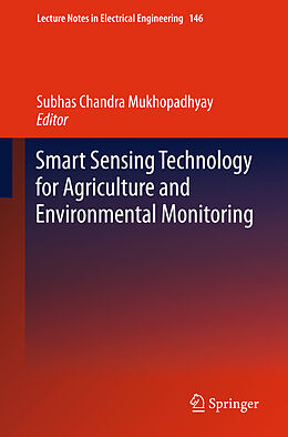 eBook (pdf) Smart Sensing Technology for Agriculture and Environmental Monitoring de 