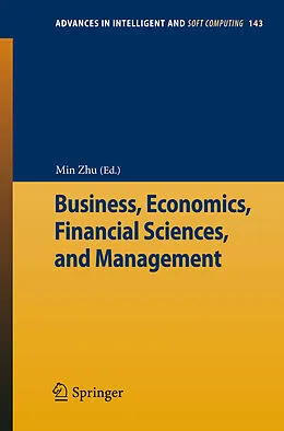 E-Book (pdf) Business, Economics, Financial Sciences, and Management von Min Zhu