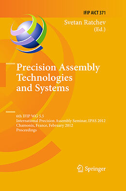 Fester Einband Precision Assembly Technologies and Systems von 