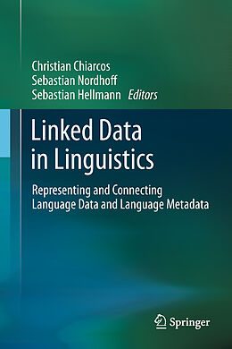Livre Relié Linked Data in Linguistics de 