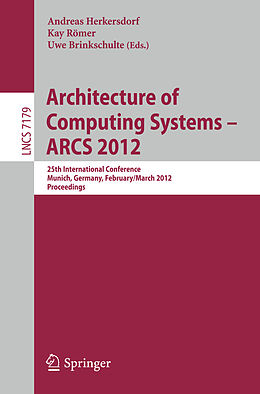 Kartonierter Einband Architecture of Computing Systems - ARCS 2012 von 