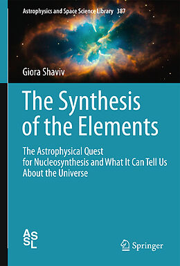 Livre Relié The Synthesis of the Elements de Giora Shaviv