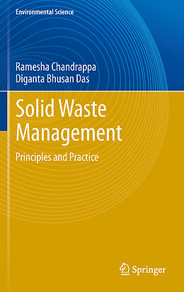 Livre Relié Solid Waste Management de Diganta Bhusan Das, Ramesha Chandrappa