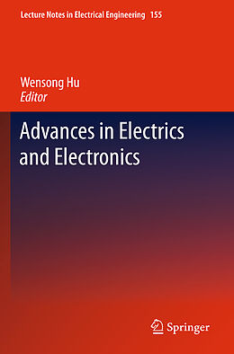 Livre Relié Advances in Electric and Electronics de 