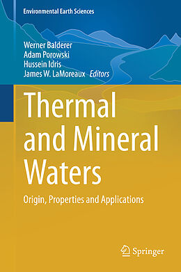 Livre Relié Thermal and Mineral Waters de 