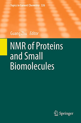 Fester Einband NMR of Proteins and Small Biomolecules von 