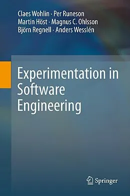 E-Book (pdf) Experimentation in Software Engineering von Claes Wohlin, Per Runeson, Martin Höst