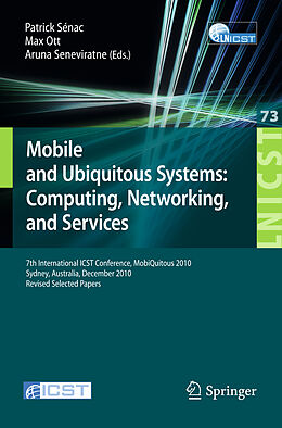 Couverture cartonnée Mobile and Ubiquitous Systems de 