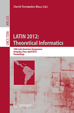 Kartonierter Einband LATIN 2012: Theoretical Informatics von 