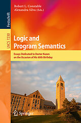 Couverture cartonnée Logic and Program Semantics de 