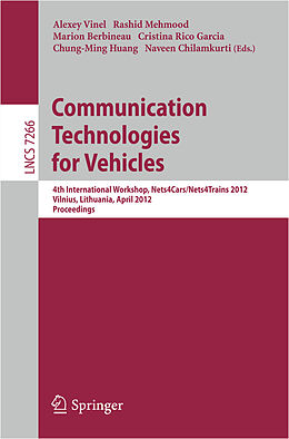 E-Book (pdf) Communication Technologies for Vehicles von 