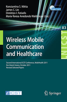 Couverture cartonnée Wireless Mobile Communication and Healthcare de 