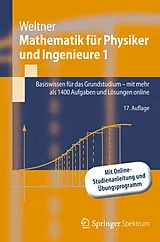 Kartonierter Einband Mathematik für Physiker und Ingenieure 1 von Klaus Weltner