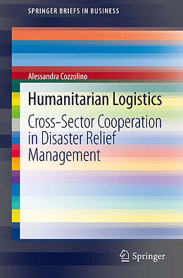 eBook (pdf) Humanitarian Logistics de Alessandra Cozzolino