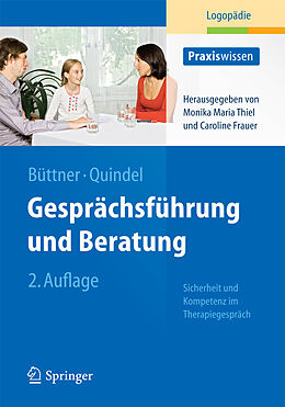 E-Book (pdf) Gesprächsführung und Beratung von Claudia Büttner, Ralf Quindel