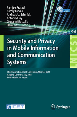 E-Book (pdf) Security and Privacy in Mobile Information and Communication Systems von 