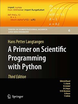 eBook (pdf) A Primer on Scientific Programming with Python de Hans Petter Langtangen