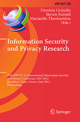 Fester Einband Information Security and Privacy Research von 