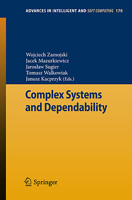 Couverture cartonnée Complex Systems and Dependability de 