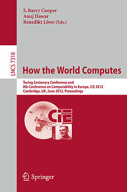 Kartonierter Einband How the World Computes von 