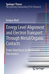 eBook (pdf) Energy Level Alignment and Electron Transport Through Metal/Organic Contacts de Enrique Abad
