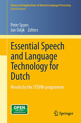 Fester Einband Essential Speech and Language Technology for Dutch von 