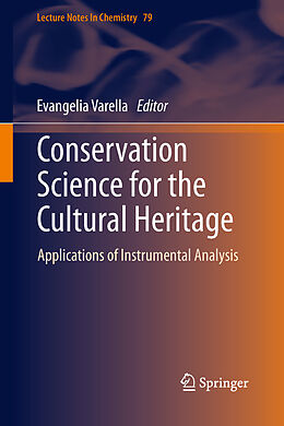 Livre Relié Conservation Science for the Cultural Heritage de 