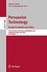 eBook (pdf) Persuasive Technology: Design for Health and Safety de 