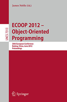 Kartonierter Einband ECOOP 2012 -- Object-Oriented Programming von 