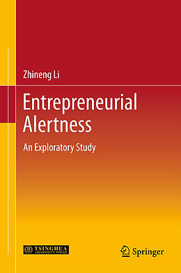 Livre Relié Entrepreneurial Alertness de Zhineng Li