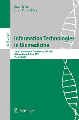 Kartonierter Einband Information Technologies in Biomedicine von 