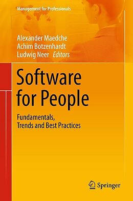 E-Book (pdf) Software for People von Alexander Maedche, Achim Botzenhardt, Ludwig Neer