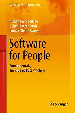 E-Book (pdf) Software for People von Alexander Maedche, Achim Botzenhardt, Ludwig Neer