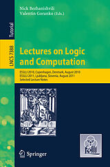 E-Book (pdf) Lectures on Logic and Computation von 