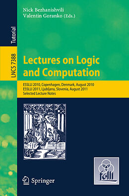 E-Book (pdf) Lectures on Logic and Computation von 
