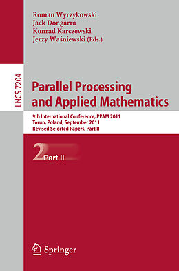 Kartonierter Einband Parallel Processing and Applied Mathematics, Part II von 
