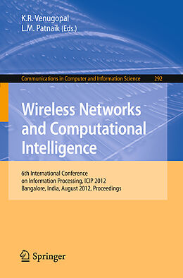 Kartonierter Einband Wireless Networks and Computational Intelligence von 