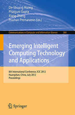Kartonierter Einband Emerging Intelligent Computing Technology and Applications von 
