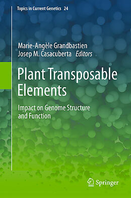 Fester Einband Plant Transposable Elements von 