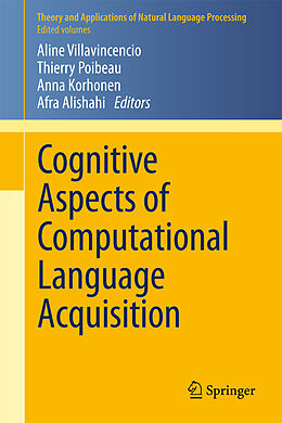 Fester Einband Cognitive Aspects of Computational Language Acquisition von 