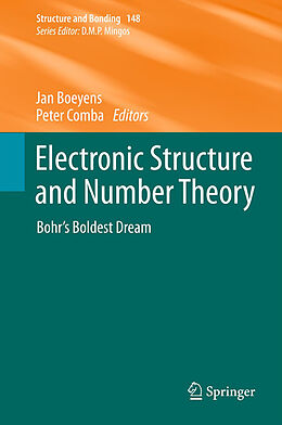 Livre Relié Electronic Structure and Number Theory de 
