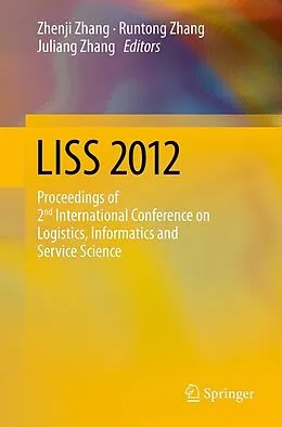 E-Book (pdf) LISS 2012 von Zhenji Zhang, Runtong Zhang, Juliang Zhang