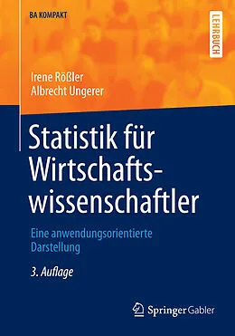 E-Book (pdf) Statistik für Wirtschaftswissenschaftler von Irene Rößler, Albrecht Ungerer