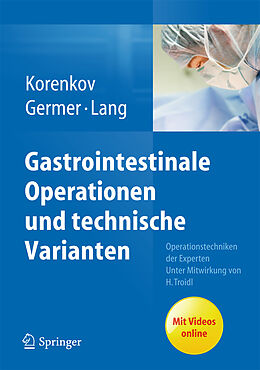 Fester Einband Gastrointestinale Operationen und technische Varianten von 