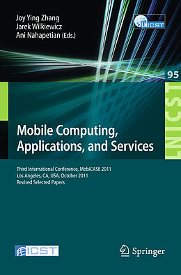 Kartonierter Einband Mobile Computing, Applications, and Services von 